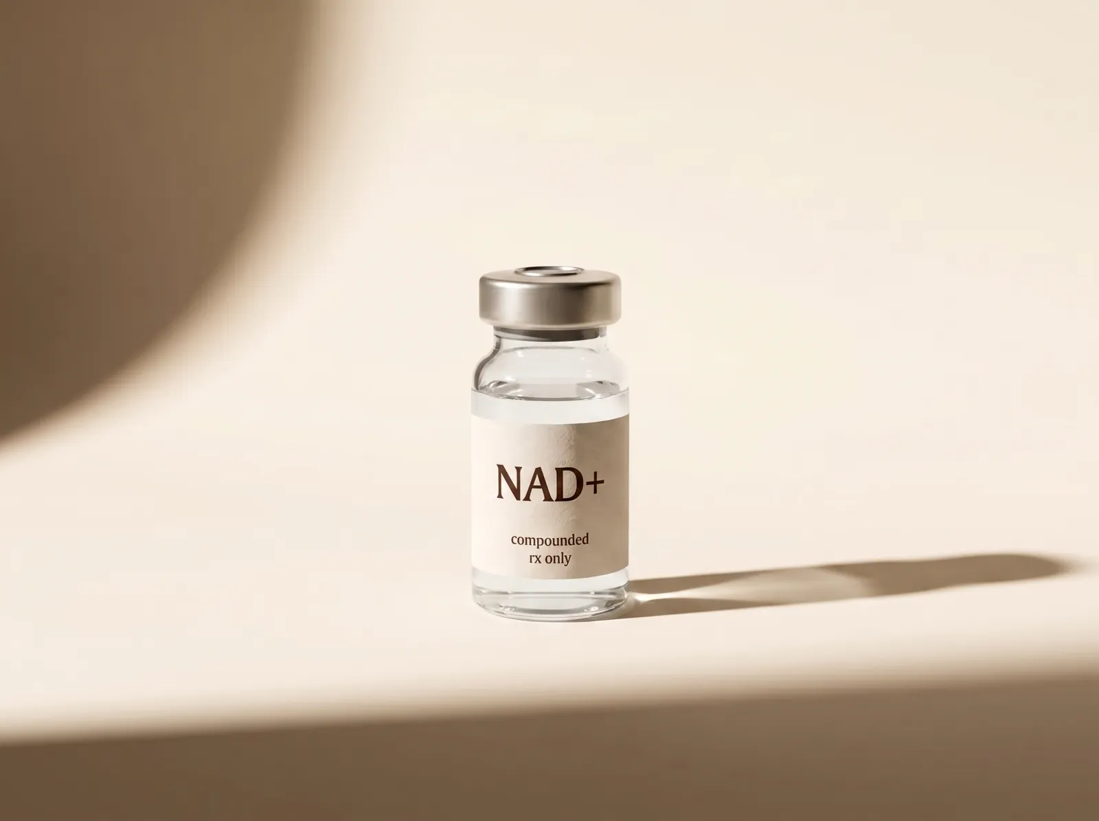 NAD+ — editorial still-life