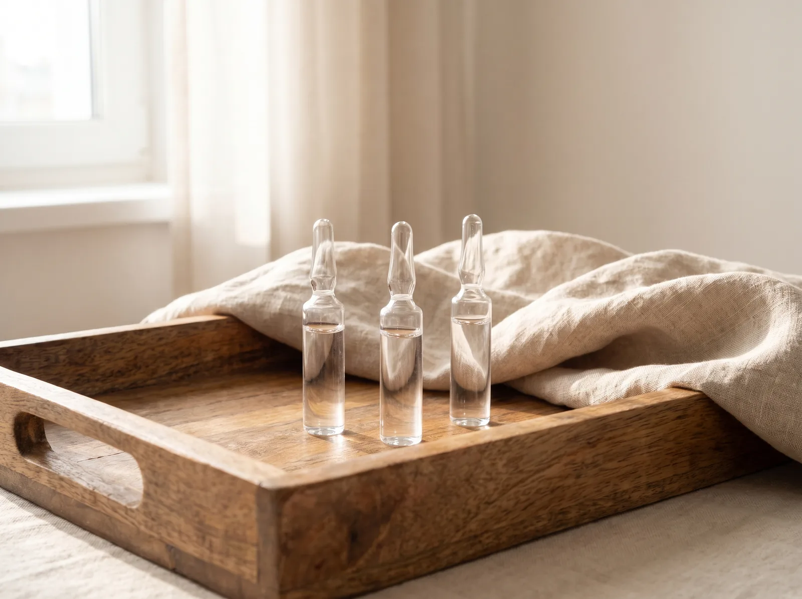 Skin Boosters — editorial still-life