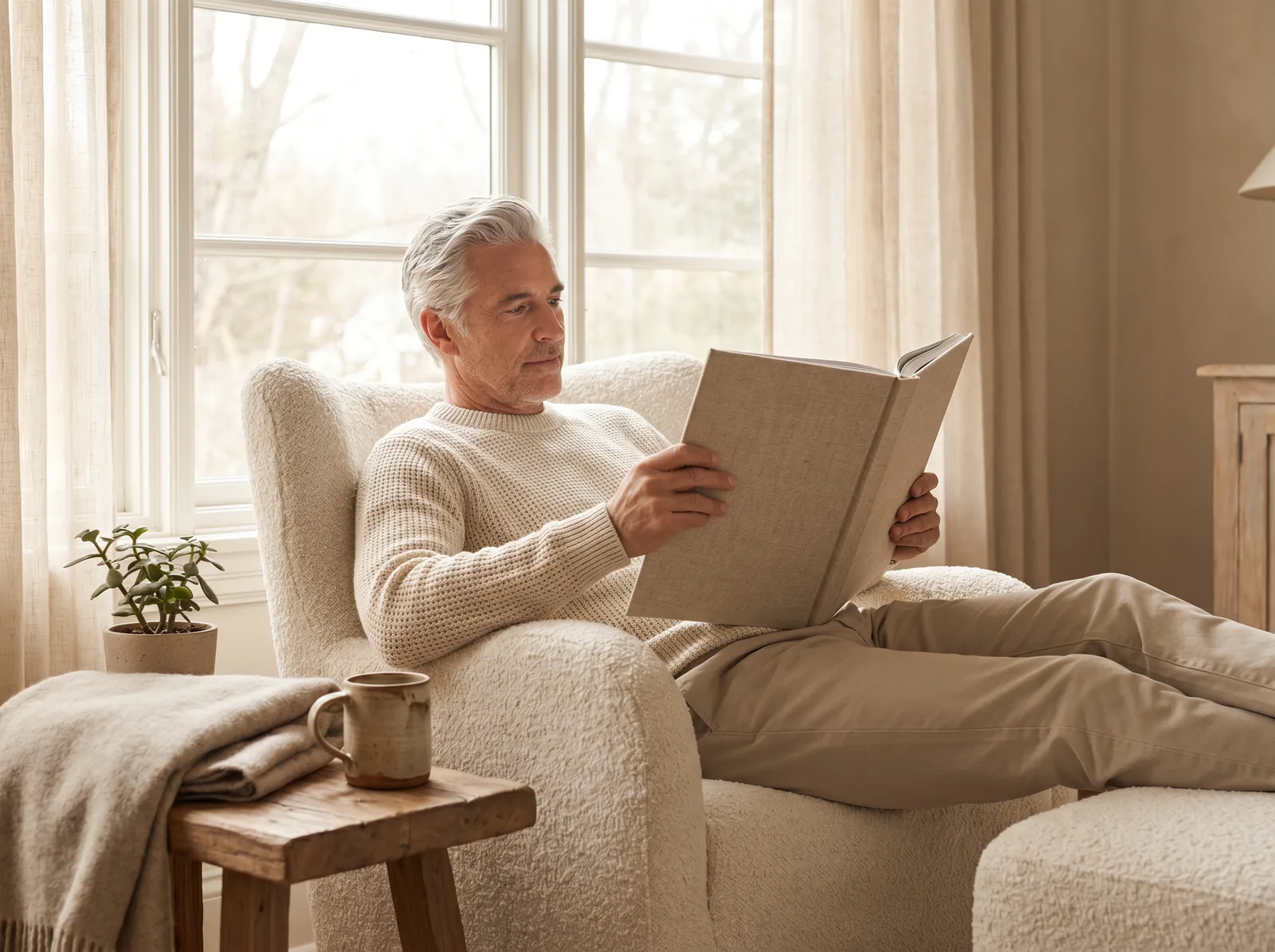 DHEA Optimization — a man in his daily routine